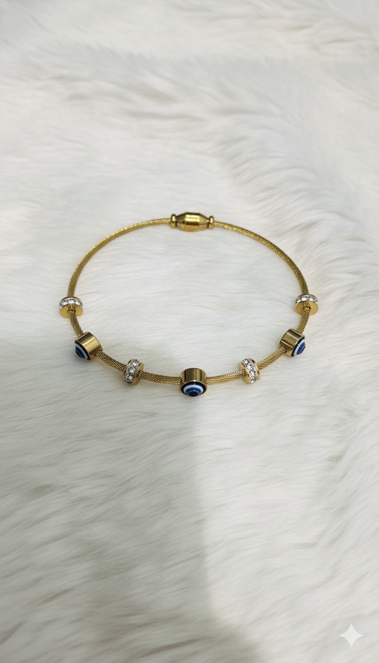 NazarShield™ Anti-Tarnish Evil Eye Protection Bracelet - Image 3